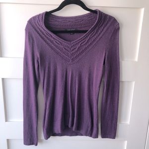Women’s Banana Republic Purple Sweater - Small
